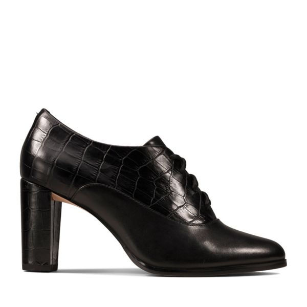 Clarks Womens Kaylin Ida Heels Black | CA-573418